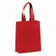 LT95110 - Laminoitu kuitukankainen laukku 105g/m² - Punainen