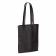 LT95156 - Shoulder bag cotton OEKO-TEX® 140g/m² 38x42cm - Black