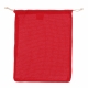 LT95207 - Sac de courses, réutilisable, en coton OEKO-TEX® 25x30cm - Rouge