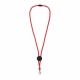 LT95304 - Cordoncino portabadge in corda - Rosso