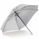 LT97111 - Deluxe 27” square umbrella with sleeve - White