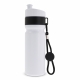 LT98736 - Sports bottle with edge and cord 750ml - White / Black