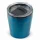 LT98763 - Koffiebeker metallic 180ml - Lichtblauw