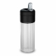 LT98788 - Botella para agua Flow con pajilla 500ml - Transparente