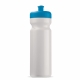 LT98797 - Bottiglia sport classic 750ml - Bianco / blu luce