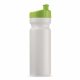 LT98798 - Bidon Sportowy Design 750ml - biało / jasnozielony