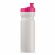 LT98798 - Bidon Sportowy Design 750ml - biało / różowy