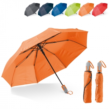 Zusammenfaltbarer 22” Regenschirm mit automatischer Öffnung